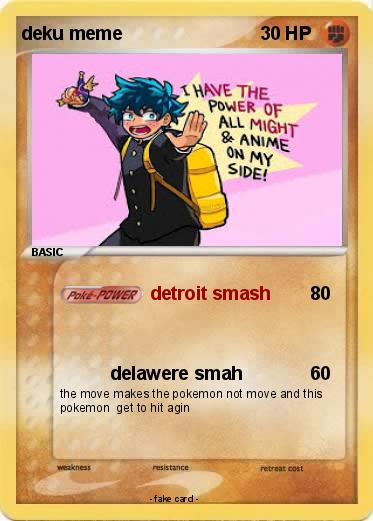 Pokemon deku meme