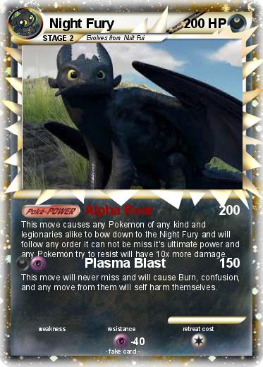 Pokemon Night Fury