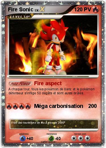 Pokemon Fire Sonic