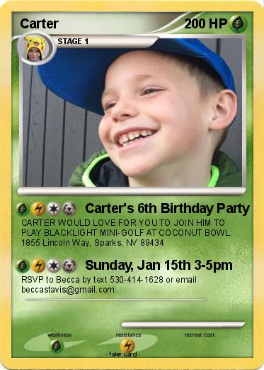 Pokemon Carter
