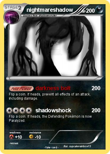 Pokemon nightmareshadow