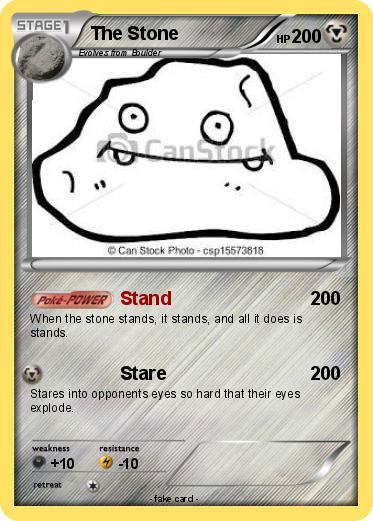 Pokemon The Stone