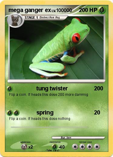 Pokemon mega ganger ex