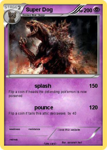 Pokemon Super Dog