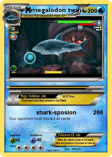 Pokemon megalodon twins