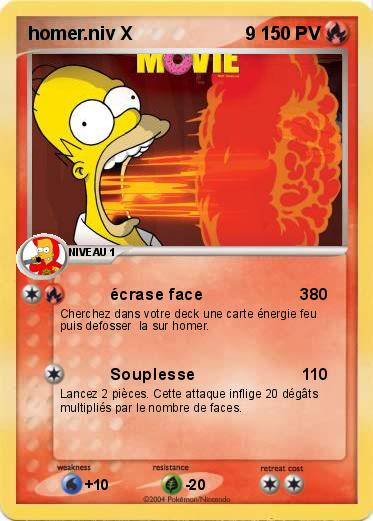 Pokemon homer.niv X                      9