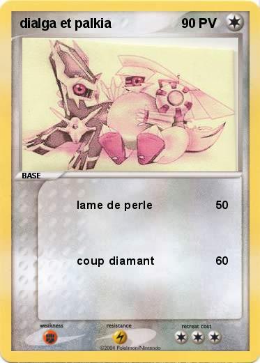 Pokemon dialga et palkia