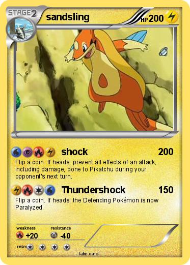 Pokemon sandsling
