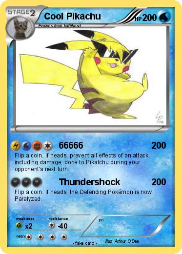 Pokemon Cool Pikachu