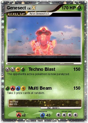 Pokemon Genesect