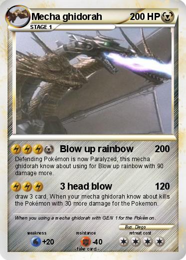 Pokemon Mecha ghidorah