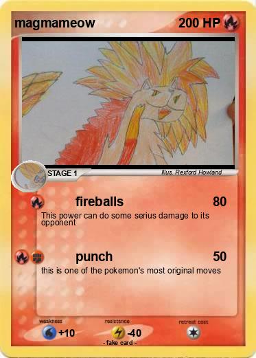 Pokemon magmameow