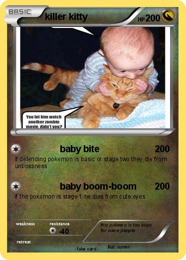 Pokemon killer kitty
