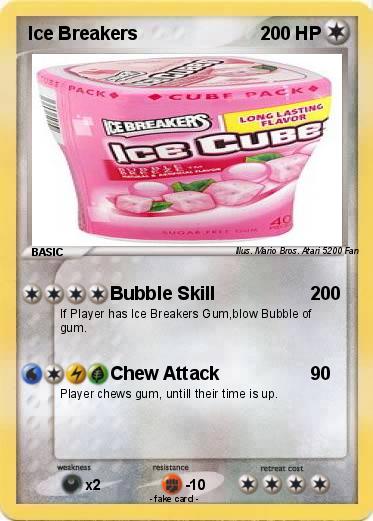 Pokemon Ice Breakers