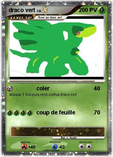 Pokemon draco vert