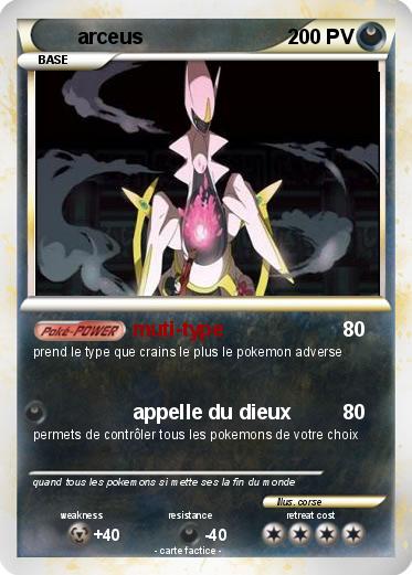Pokemon arceus