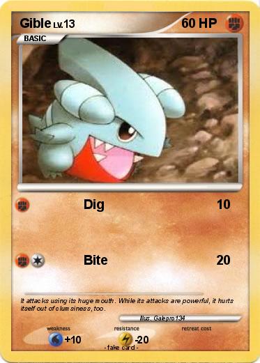 Pokemon Gible