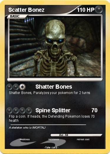 Pokemon Scatter Bonez