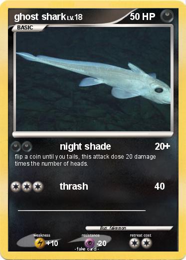 Pokemon ghost shark