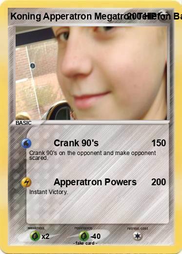 Pokemon Koning Apperatron Megatron Tellefon Baas