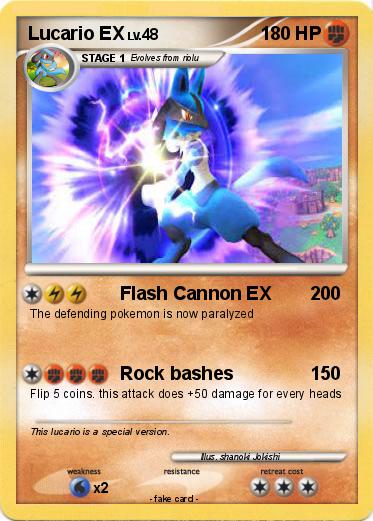 Pokemon Lucario EX