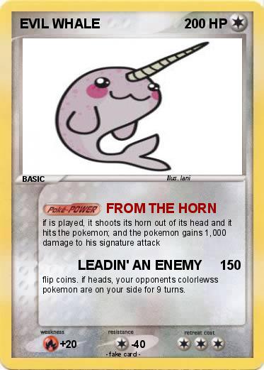 Pokemon EVIL WHALE