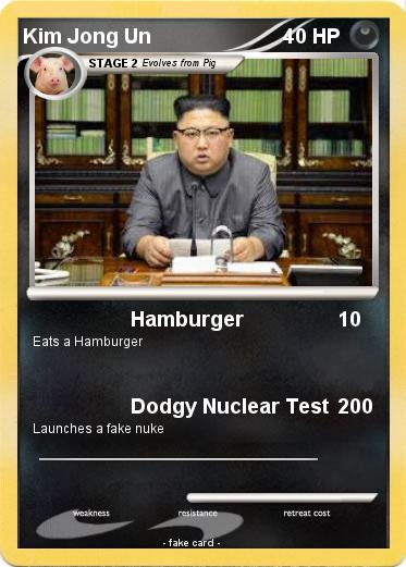 Pokemon Kim Jong Un