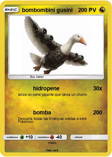 Pokemon bombombini gusini
