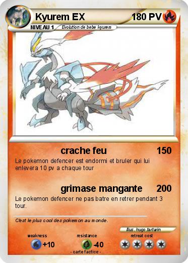 Pokemon Kyurem EX