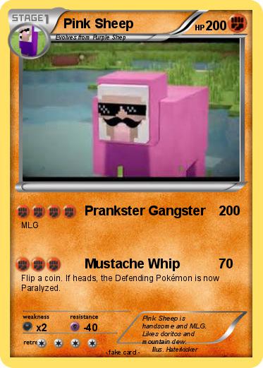 Pokemon Pink Sheep