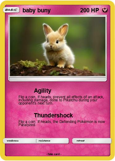 Pokemon baby buny
