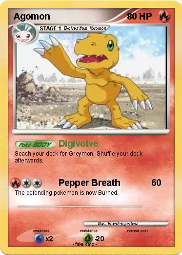 Pokemon Agomon
