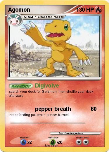 Pokemon Agomon