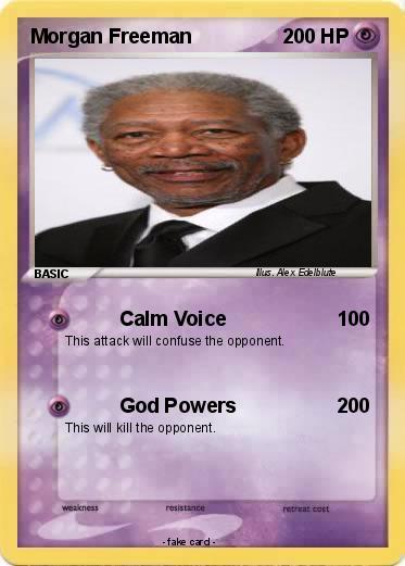 Pokemon Morgan Freeman