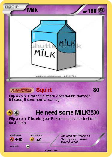Pokemon Milk