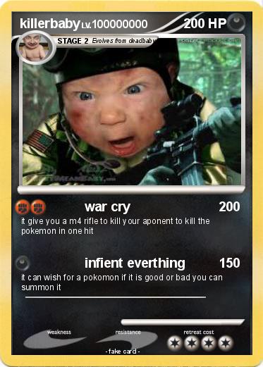 Pokemon killerbaby