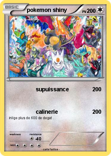 Pokemon pokemon shiny