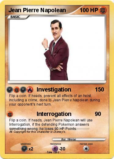 Pokemon Jean Pierre Napolean