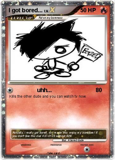 Pokemon I got bored...