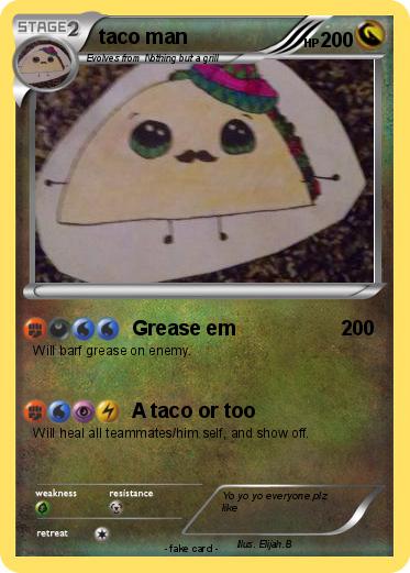 Pokemon taco man