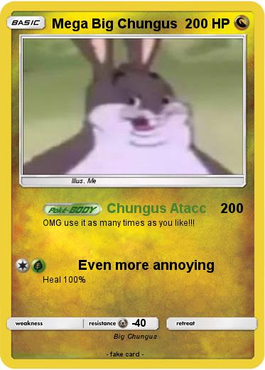 Pokemon Mega Big Chungus