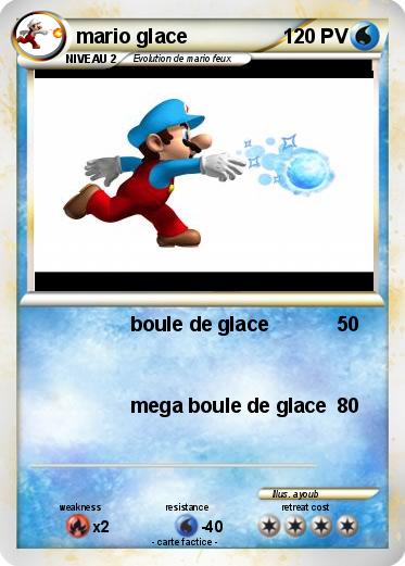 Pokemon mario glace