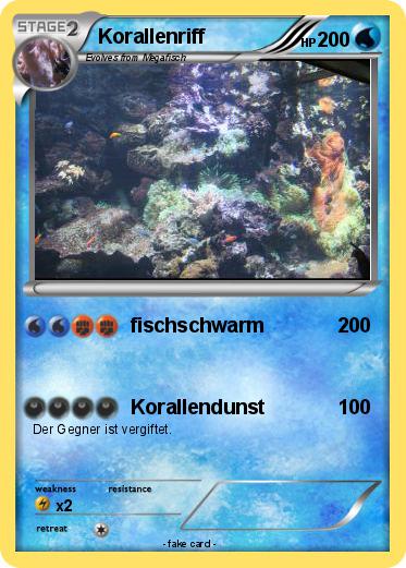 Pokemon Korallenriff