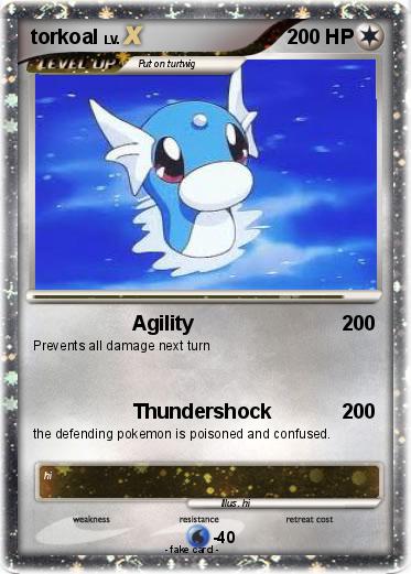 Pokemon torkoal