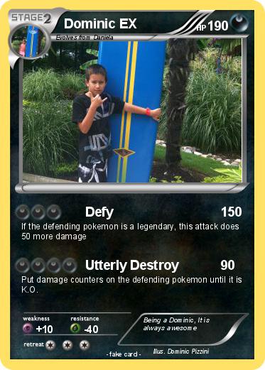 Pokemon Dominic EX