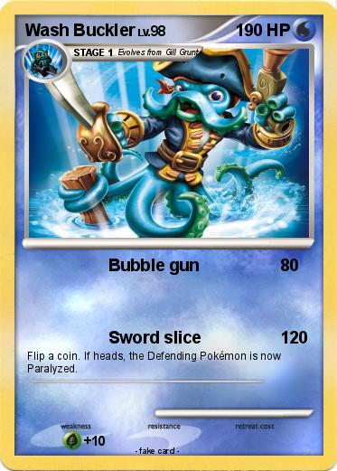 Pokemon Wash Buckler