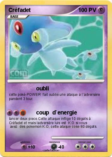 Pokemon Créfadet