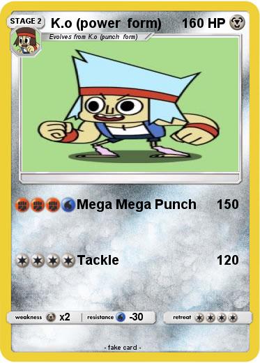 Pokemon K.o (power  form)