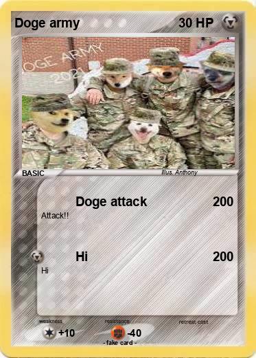 Pokemon Doge army