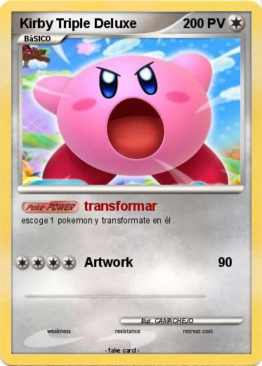 Pokemon Kirby Triple Deluxe